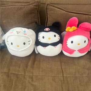 Hello Kitty Squishmallows set